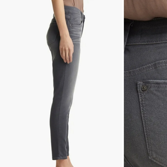 Wit & Wisdom Grey Skinny Jean Sz 16 - Picture 13 of 15
